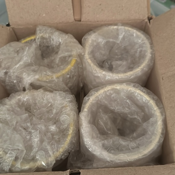 Set of 4 Old Fashioned Glasses - Lemon Themed - Picture 2 of 3